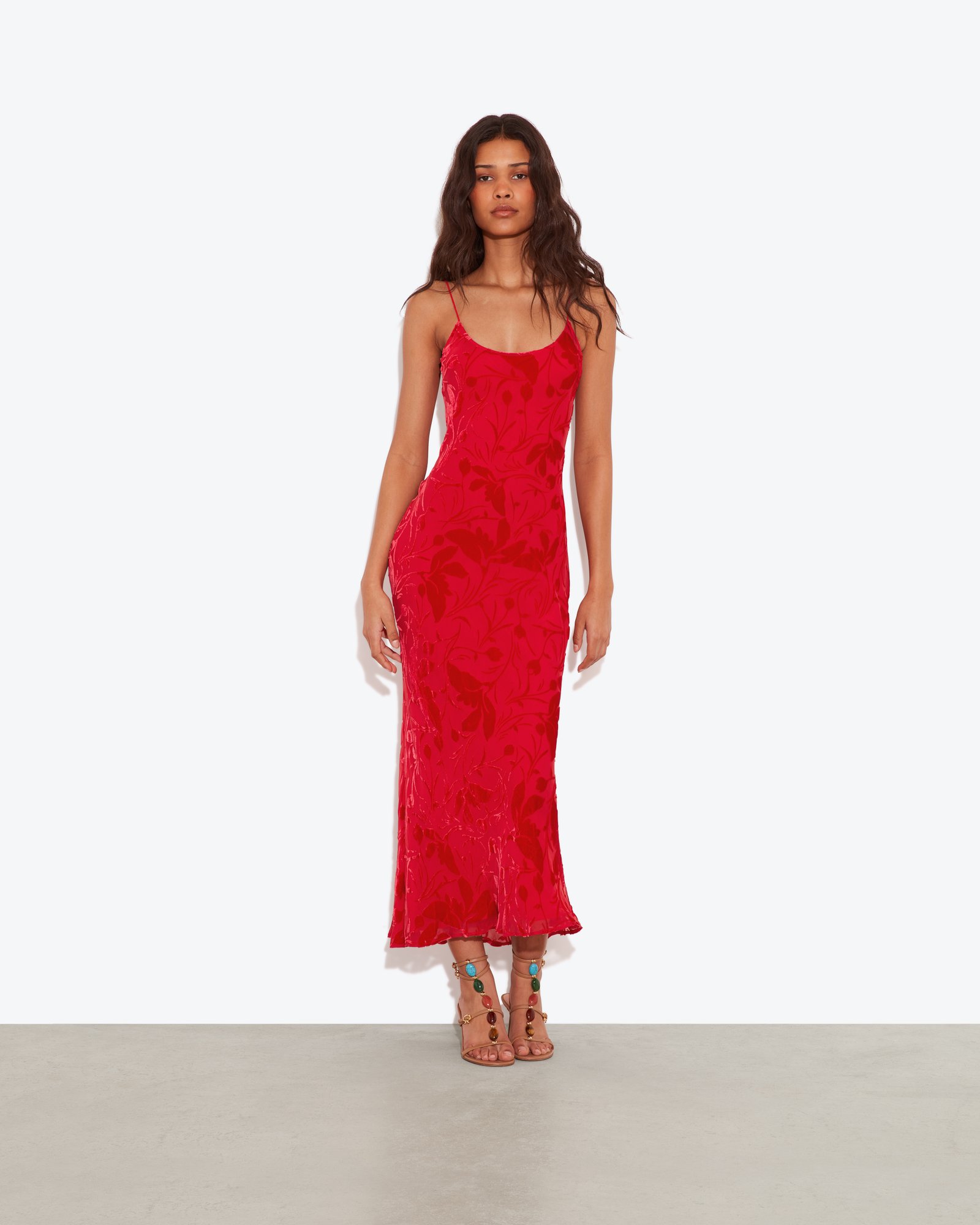 EVI DRESS RED